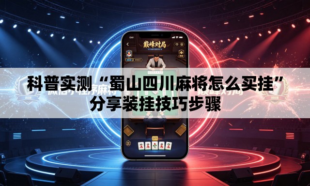 科普实测“蜀山四川麻将怎么买挂”分享装挂技巧步骤