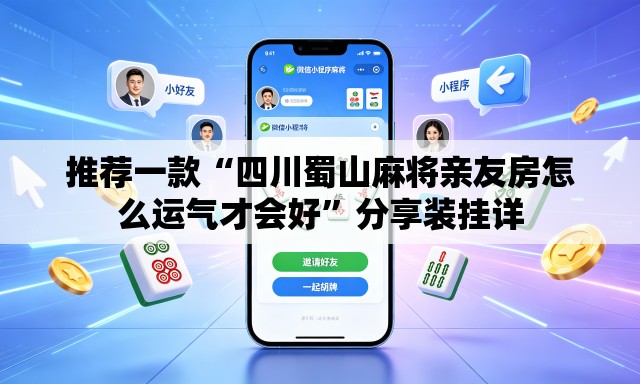 推荐一款“四川蜀山麻将亲友房怎么运气才会好”分享装挂详