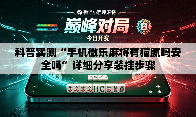 科普实测“手机微乐麻将有猫腻吗安全吗”详细分享装挂步骤