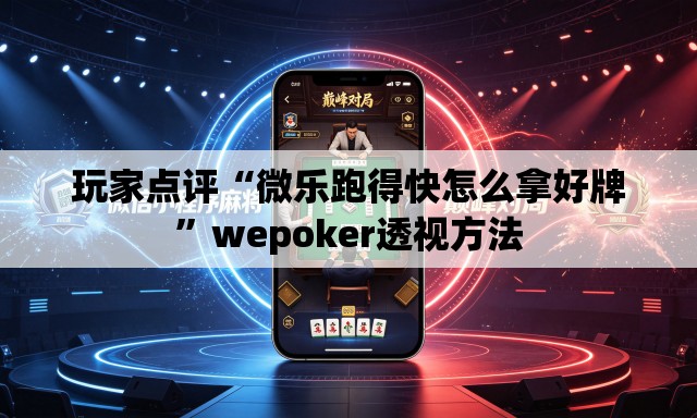 玩家点评“微乐跑得快怎么拿好牌”wepoker透视方法