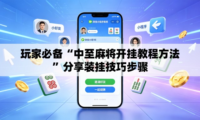 玩家必备“中至麻将开挂教程方法”分享装挂技巧步骤