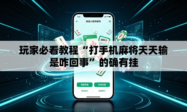 玩家必看教程“打手机麻将天天输是咋回事”的确有挂