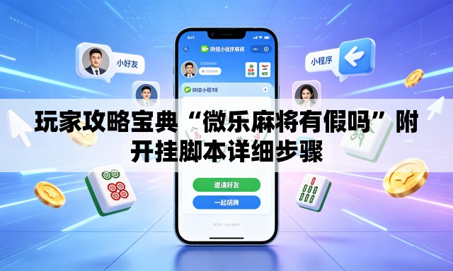 玩家攻略宝典“微乐麻将有假吗	”附开挂脚本详细步骤