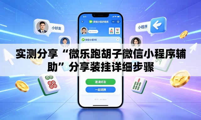 实测分享“微乐跑胡子微信小程序辅助”分享装挂详细步骤