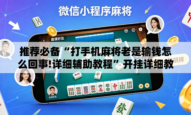 推荐必备“打手机麻将老是输钱怎么回事!详细辅助教程	”开挂详细教学