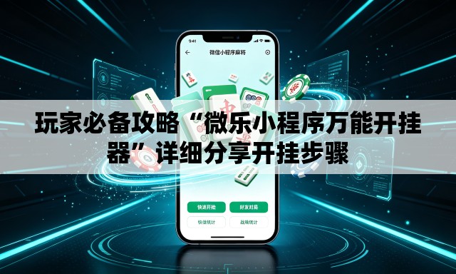 玩家必备攻略“微乐小程序万能开挂器”详细分享开挂步骤