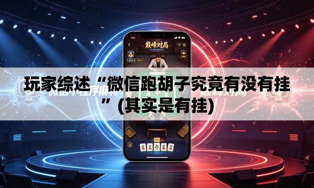 玩家综述“微信跑胡子究竟有没有挂”(其实是有挂)