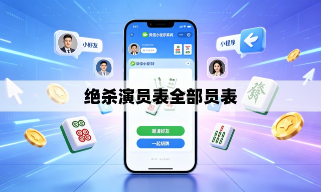 绝杀演员表全部员表