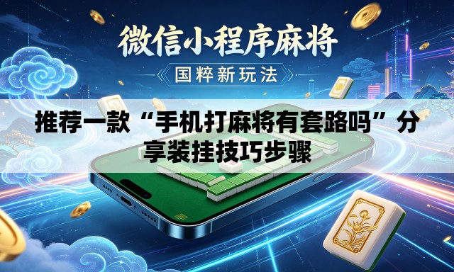 推荐一款“手机打麻将有套路吗”分享装挂技巧步骤