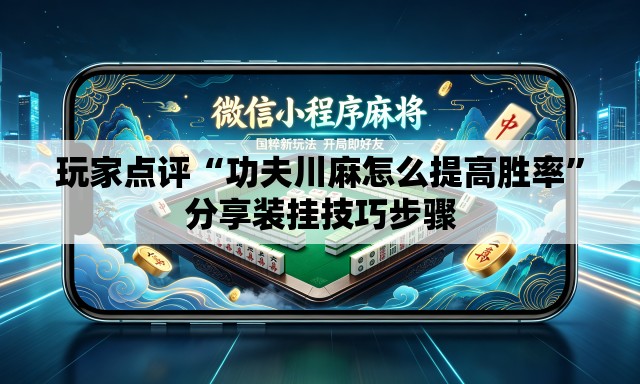 玩家点评“功夫川麻怎么提高胜率	”分享装挂技巧步骤