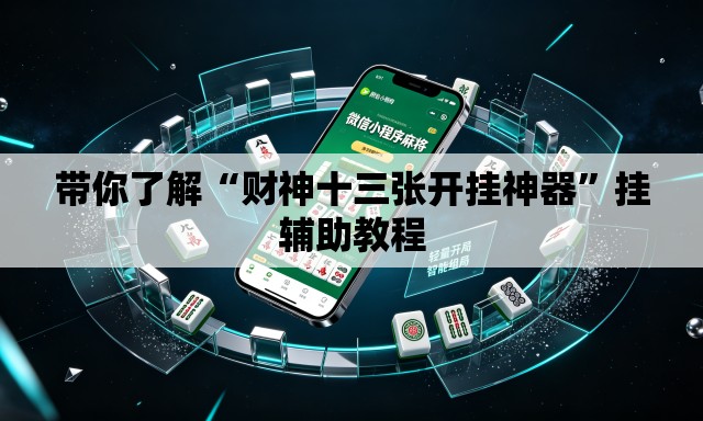 带你了解“财神十三张开挂神器	”挂辅助教程