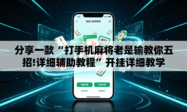 分享一款“打手机麻将老是输教你五招!详细辅助教程	”开挂详细教学