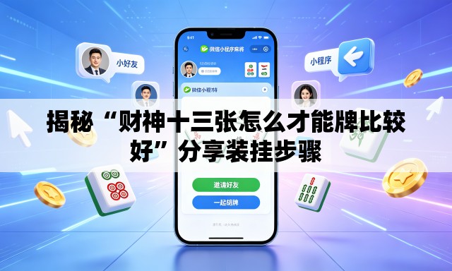 揭秘“财神十三张怎么才能牌比较好”分享装挂步骤