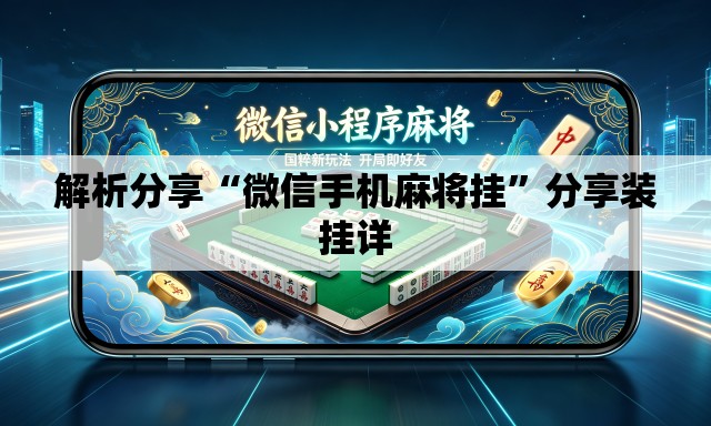 解析分享“微信手机麻将挂”分享装挂详
