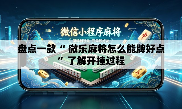盘点一款“ 微乐麻将怎么能牌好点”了解开挂过程