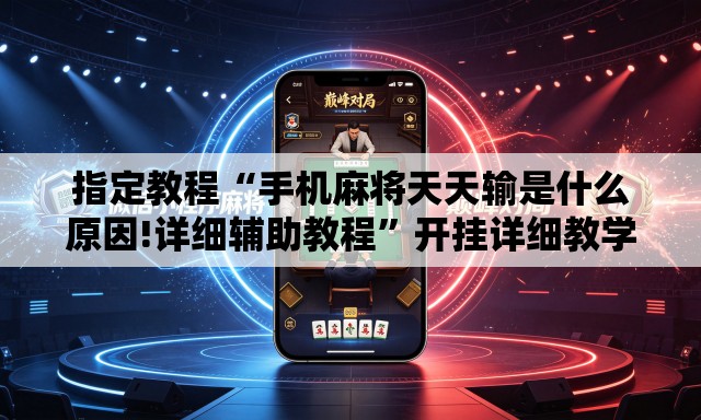 指定教程“手机麻将天天输是什么原因!详细辅助教程”开挂详细教学