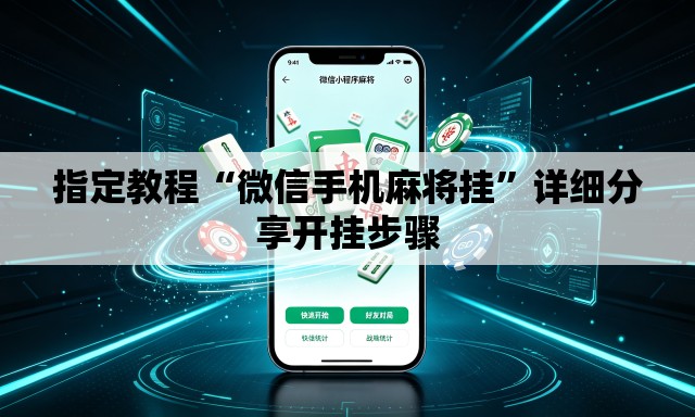 指定教程“微信手机麻将挂”详细分享开挂步骤