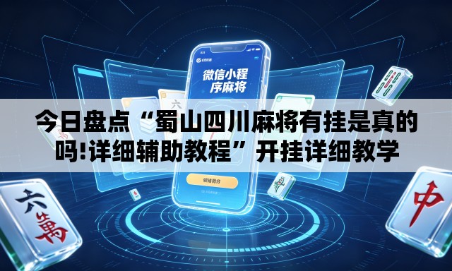 今日盘点“蜀山四川麻将有挂是真的吗!详细辅助教程	”开挂详细教学