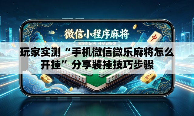 玩家实测“手机微信微乐麻将怎么开挂	”分享装挂技巧步骤