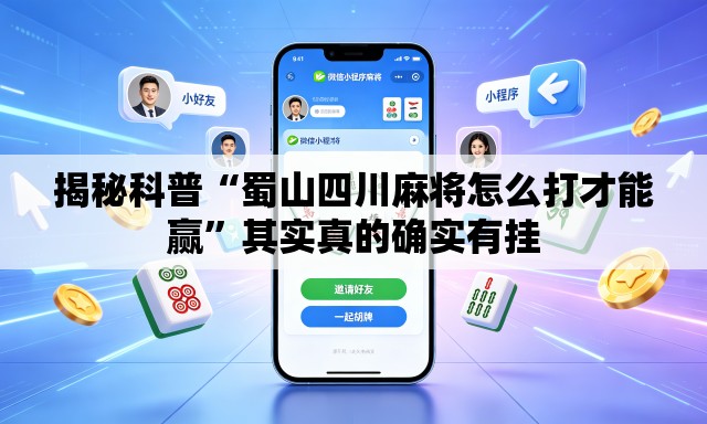 揭秘科普“蜀山四川麻将怎么打才能赢”其实真的确实有挂