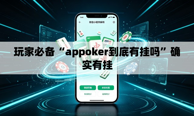玩家必备“appoker到底有挂吗”确实有挂