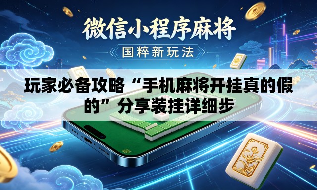 玩家必备攻略“手机麻将开挂真的假的	”分享装挂详细步