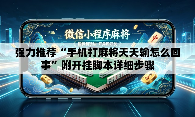 强力推荐“手机打麻将天天输怎么回事”附开挂脚本详细步骤