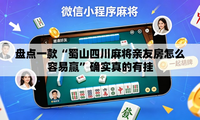 盘点一款“蜀山四川麻将亲友房怎么容易赢”确实真的有挂