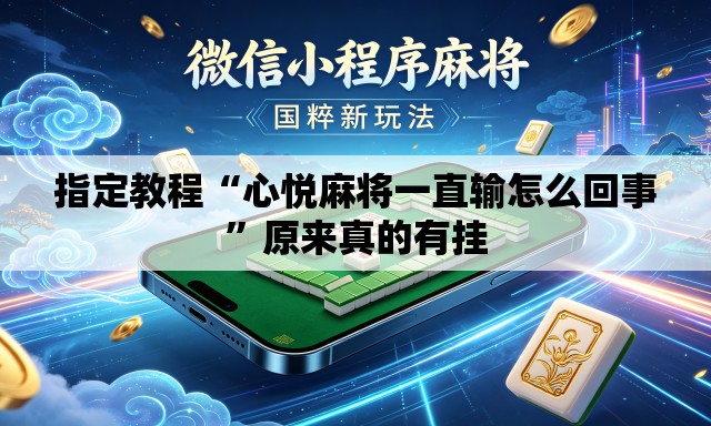 指定教程“心悦麻将一直输怎么回事	”原来真的有挂