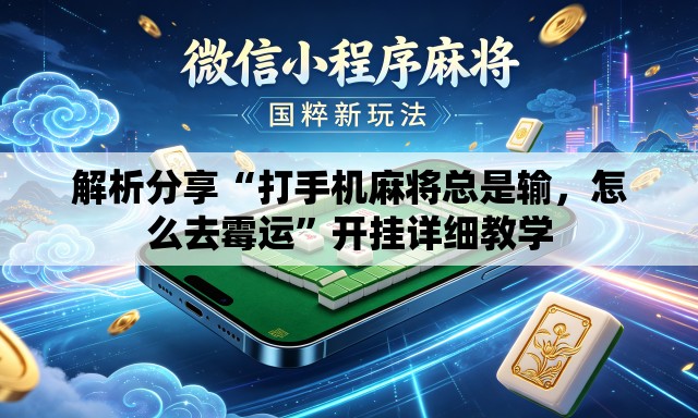 解析分享“打手机麻将总是输，怎么去霉运”开挂详细教学