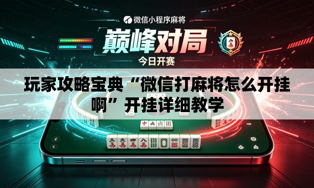 玩家攻略宝典“微信打麻将怎么开挂啊	”开挂详细教学