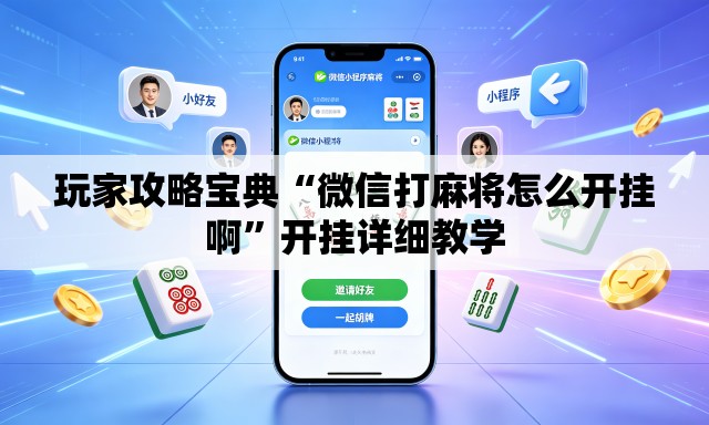 玩家攻略宝典“微信打麻将怎么开挂啊”开挂详细教学