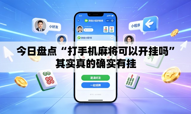今日盘点“打手机麻将可以开挂吗”其实真的确实有挂