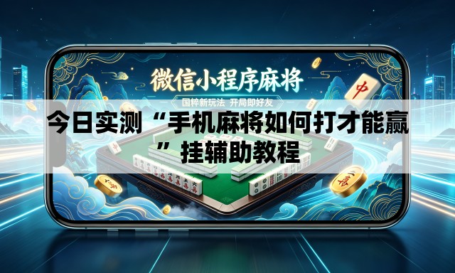 今日实测“手机麻将如何打才能赢”挂辅助教程