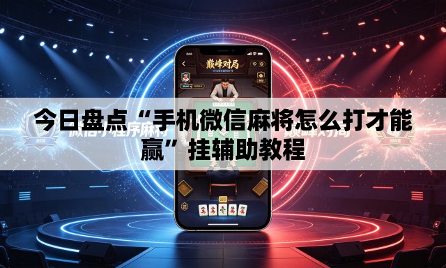 今日盘点“手机微信麻将怎么打才能赢”挂辅助教程