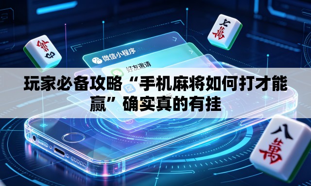 玩家必备攻略“手机麻将如何打才能赢”确实真的有挂