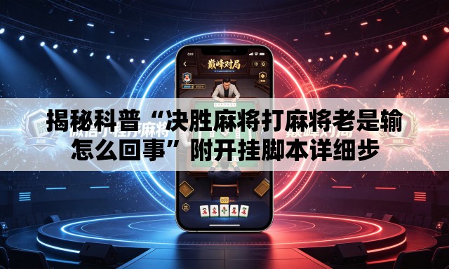 揭秘科普“决胜麻将打麻将老是输怎么回事”附开挂脚本详细步