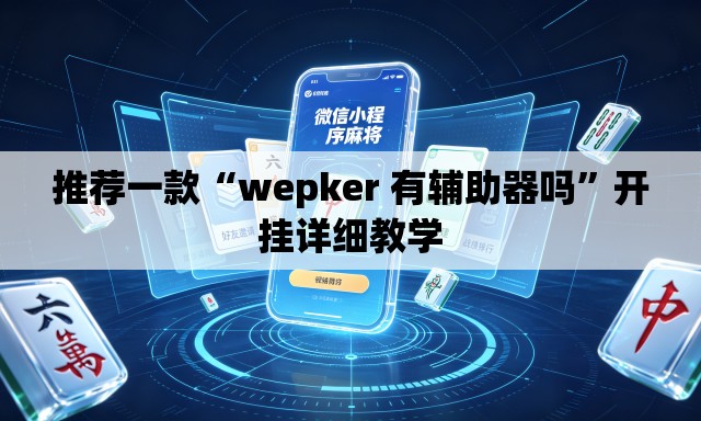 推荐一款“wepker 有辅助器吗”开挂详细教学