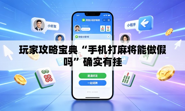 玩家攻略宝典“手机打麻将能做假吗	”确实有挂