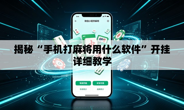 揭秘“手机打麻将用什么软件”开挂详细教学
