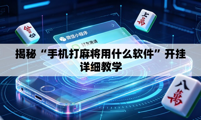 揭秘“手机打麻将用什么软件”开挂详细教学
