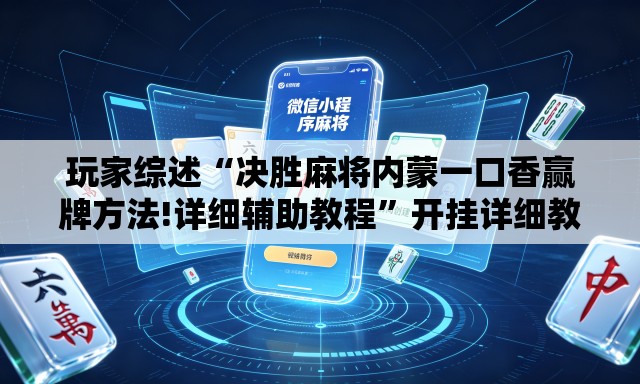 玩家综述“决胜麻将内蒙一口香赢牌方法!详细辅助教程”开挂详细教学