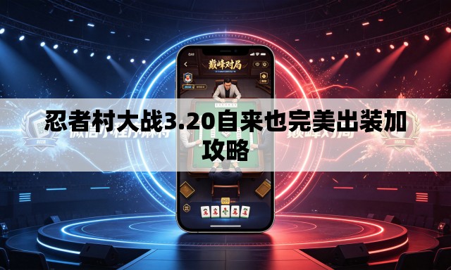 忍者村大战3.20自来也完美出装加攻略 忍者村大战3.20自来也完美出装加攻略