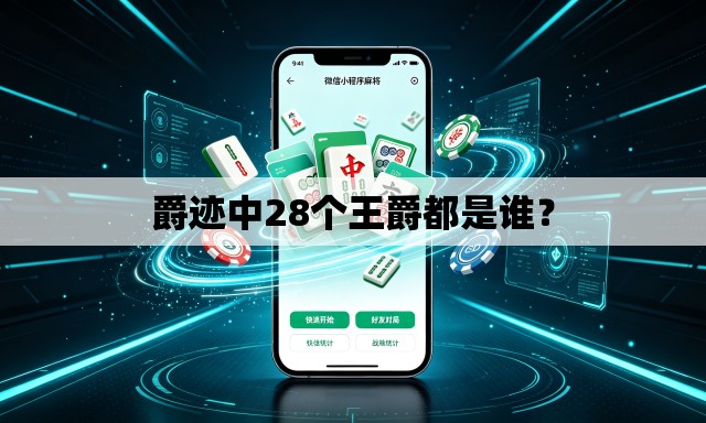 爵迹中28个王爵都是谁? 爵迹中28个王爵都是谁?