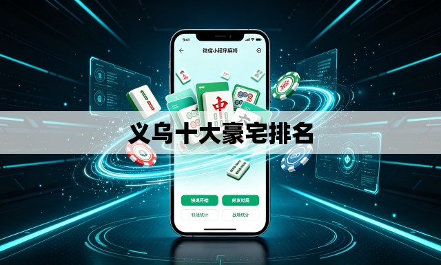 义乌十大豪宅排名