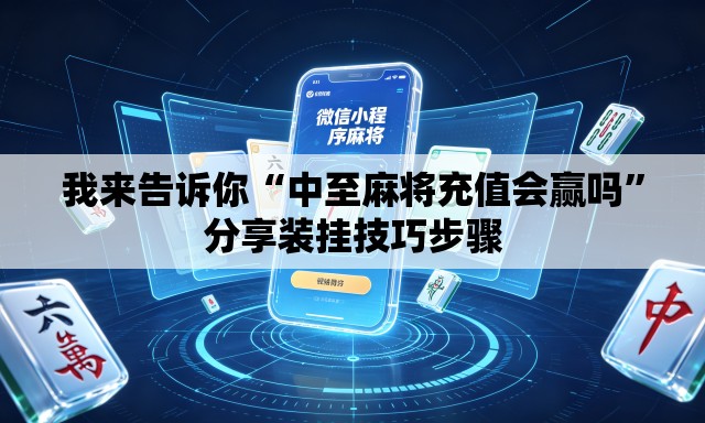 我来告诉你“中至麻将充值会赢吗”分享装挂技巧步骤