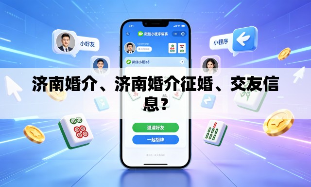济南婚介、济南婚介征婚	、交友信息？