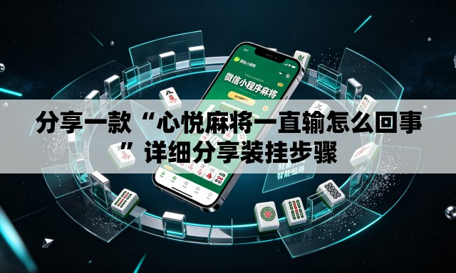 分享一款“心悦麻将一直输怎么回事”详细分享装挂步骤