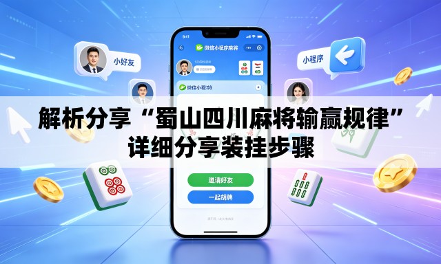 解析分享“蜀山四川麻将输赢规律”详细分享装挂步骤