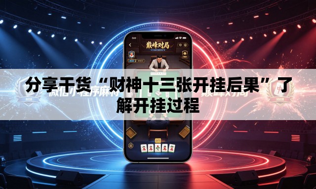 分享干货“财神十三张开挂后果	”了解开挂过程